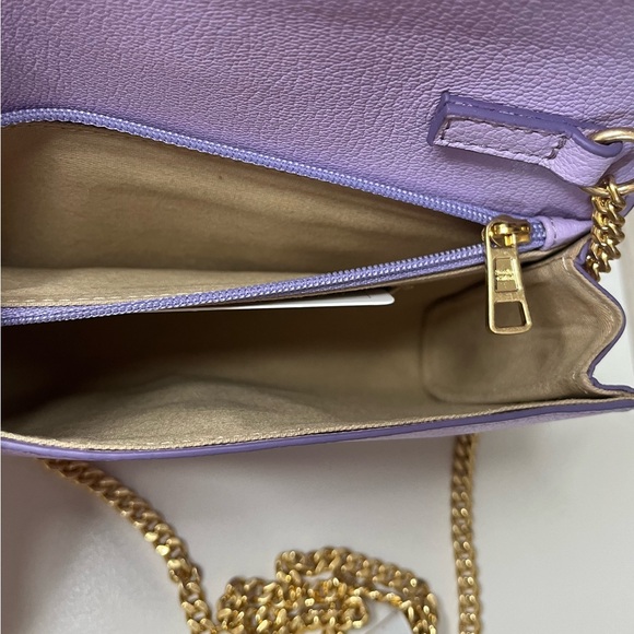See by Chloe Hana Continental Chain Wallet in Lilac Breeze - Picture 7 of 11